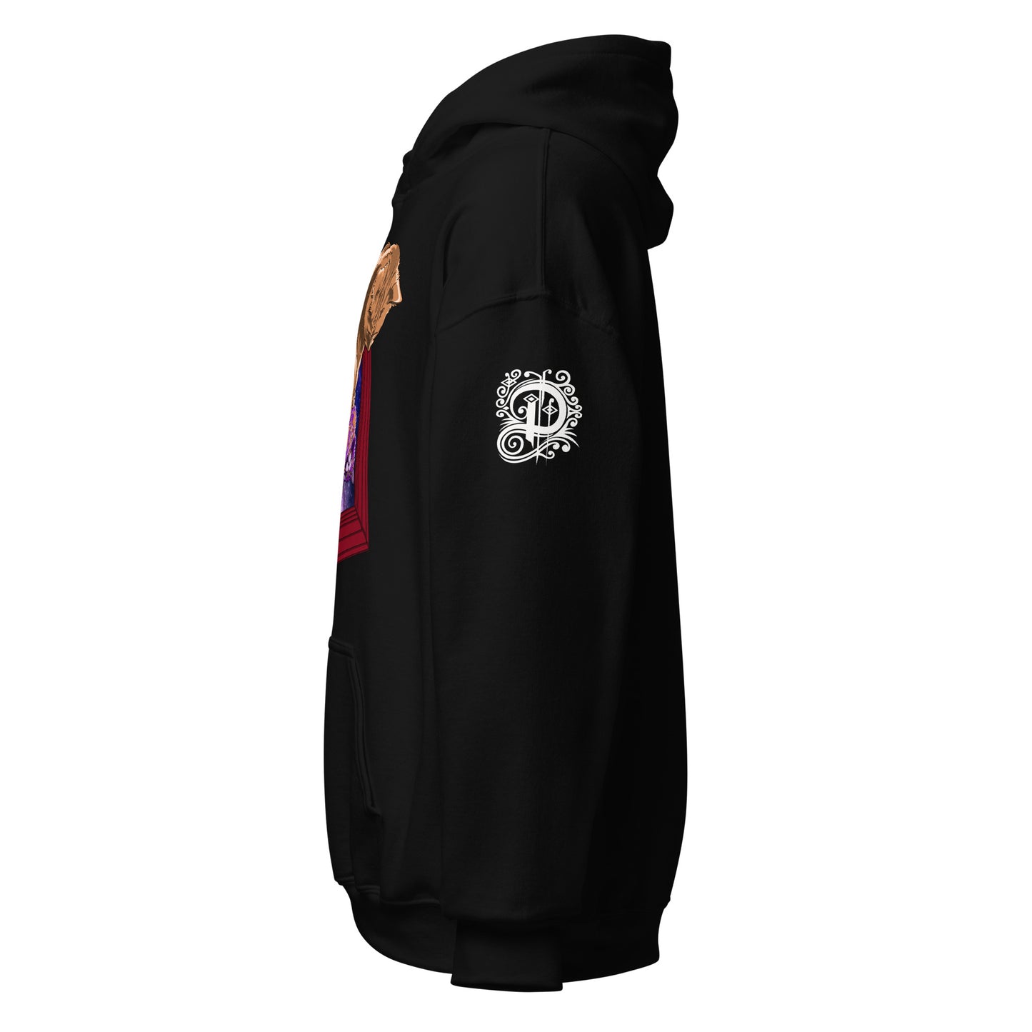 "Space between mirrors" Unisex Hoodie