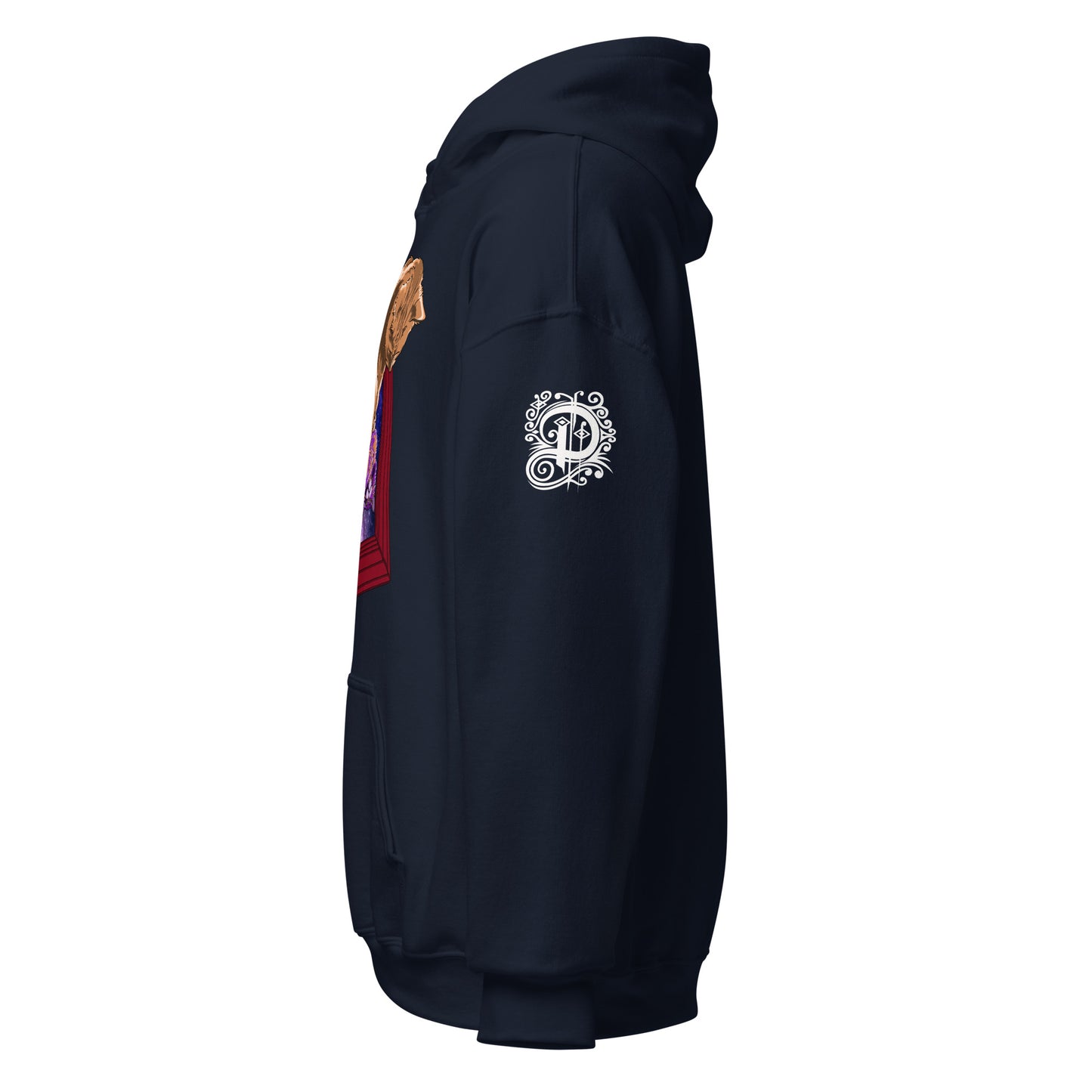"Space between mirrors" Unisex Hoodie