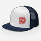 Delta Trucker Cap Red Logo