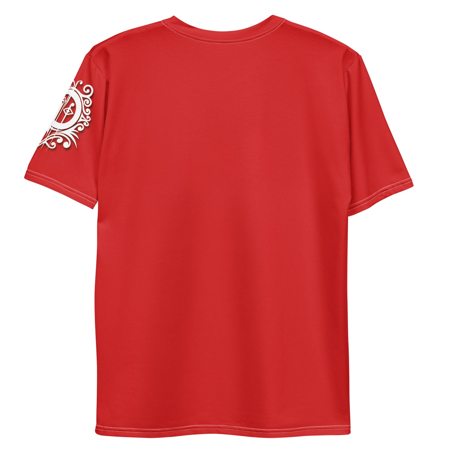 "Vertical Logo" Red T-shirt