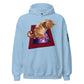 "Space between mirrors" Light Unisex Hoodie