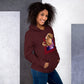 "Space between mirrors" Unisex Hoodie