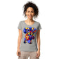 "Rainbow Puppy" Women's T-shirt
